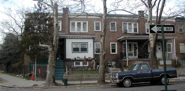 159, 157, 155, 153 Eutaw Avenue, March 14, 2004