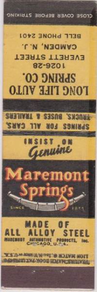 Long Life Auto Spring Company at 1026-1028 Everett Street