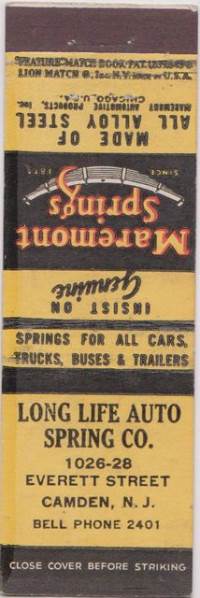 Long Life Auto Spring Company at 1026-1028 Everett Street
