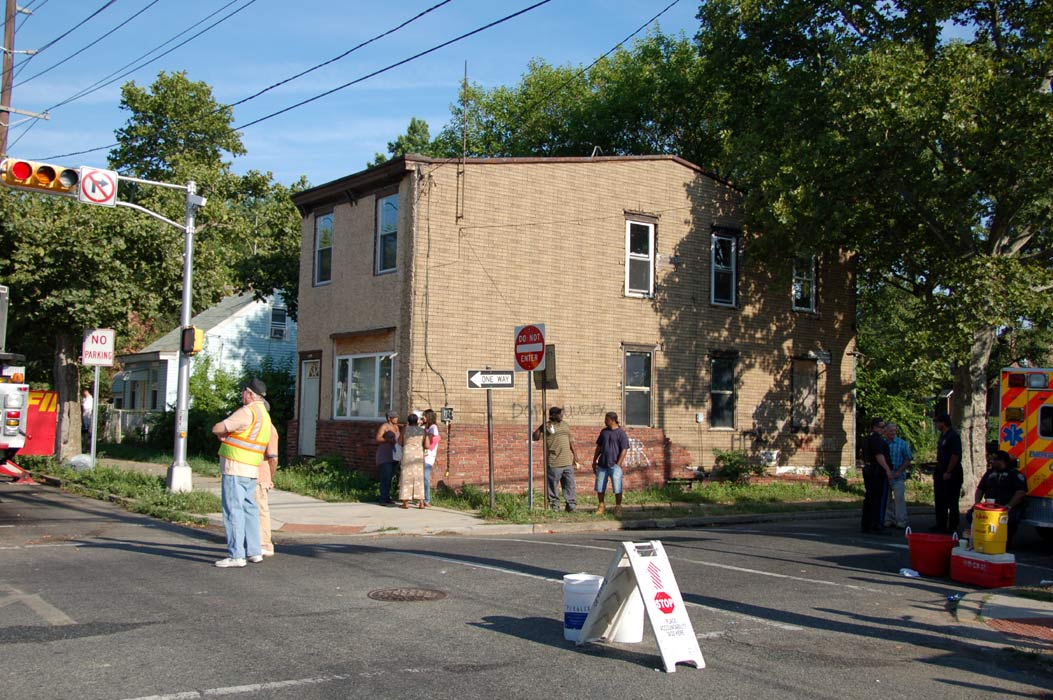 Northwest corner of South 9th Street and Fairview Street, July 2, 2011