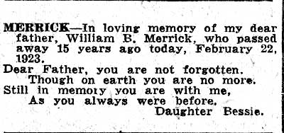 Merrick - Camden Courier-Post, February 22, 1938
