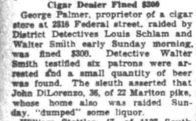 22 Marlton Avenue, 1929 — John DiLorenzo residence