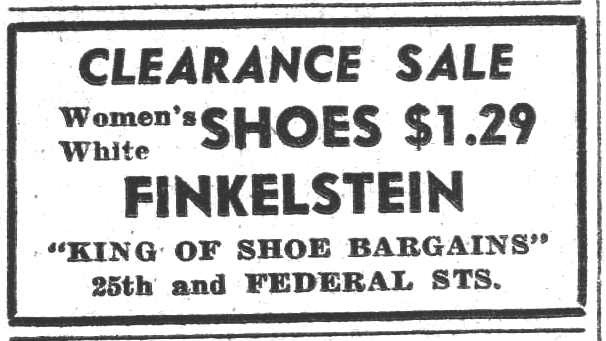 Morris Finkelstein, 1138 Langham Avenue, circa 1935