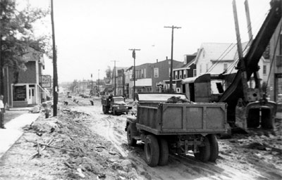 Federal Street east of 33rd Street, May 15, 1956