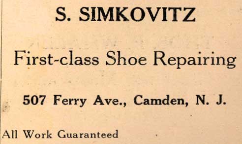 509 Ferry Avenue, 1919 city directory