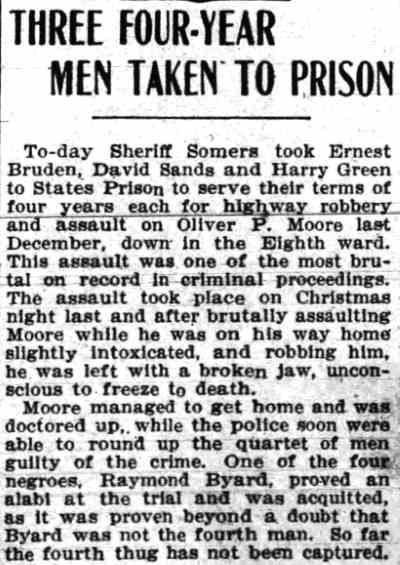 Martha Moore family, Camden Daily Courier, February 18, 1905