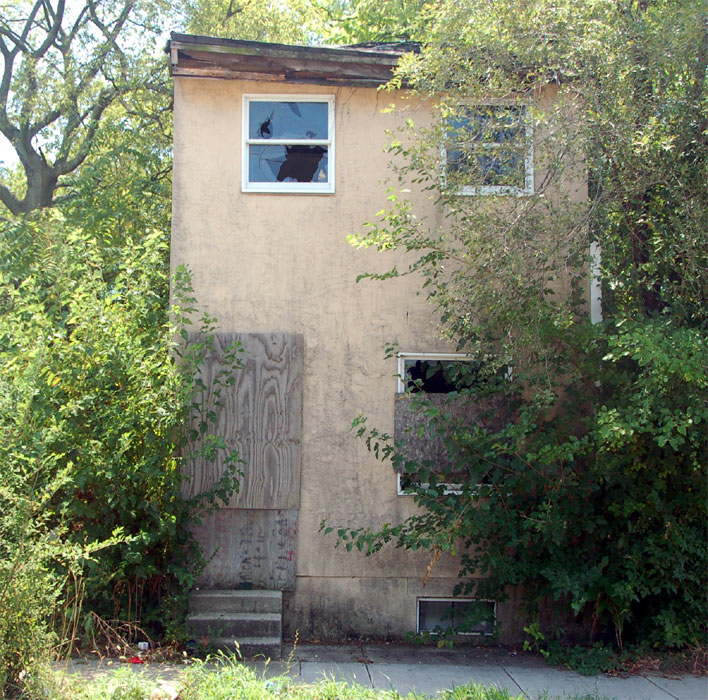 1046 Ferry Avenue, southwest corner of Mulford Street, July 20, 2011