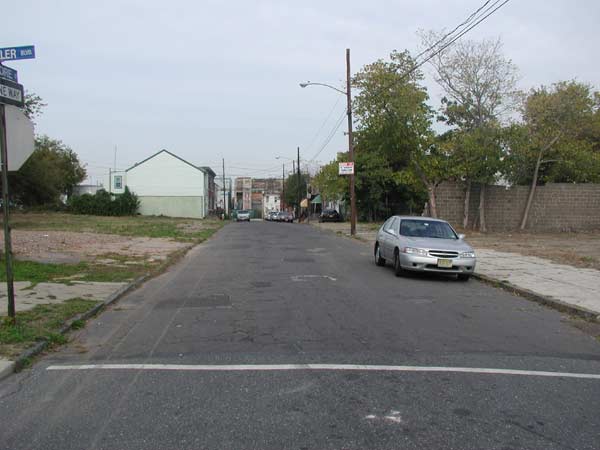 Looking north on Fillmore Street from Van Hook Street, October 21, 2003