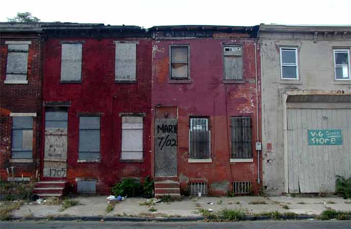 1701, 1703, and 1705 Fillmore Street, October 2003