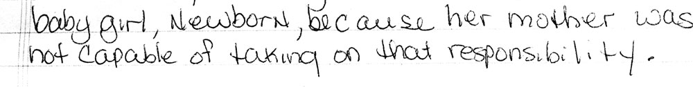 Handwritten memoir — I Remember Charlie and Ann Skabicki, by Loretta Wilson, page 2