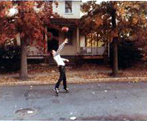 Floyd Miller family, 17 North 33rd Street, about 1980