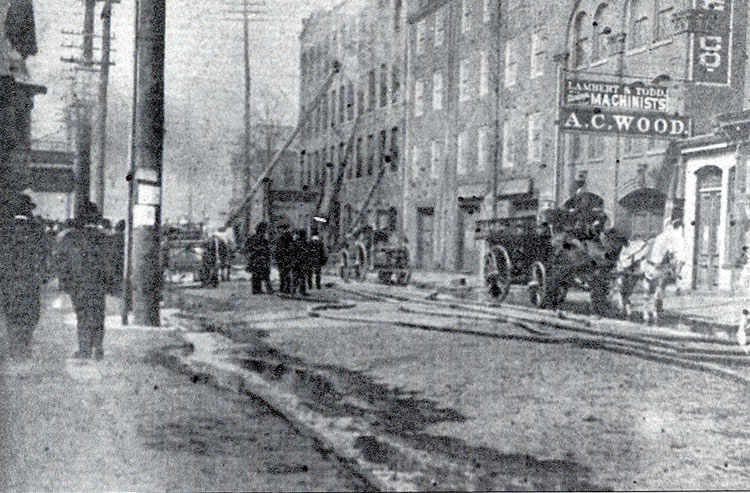 Victor Talking Machine Company, northwest corner of Front and Cooper Streets, April 24, 1904