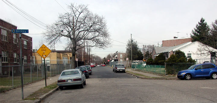Grand Avenue as seen from Berkley Street, March 14, 2004