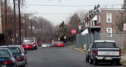 Grand Avenue as seen from Berkley Street, March 14, 2004