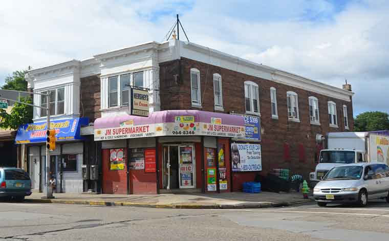 Southwest corner of Haddon Avenue and Chestnut Street, August 16, 2011