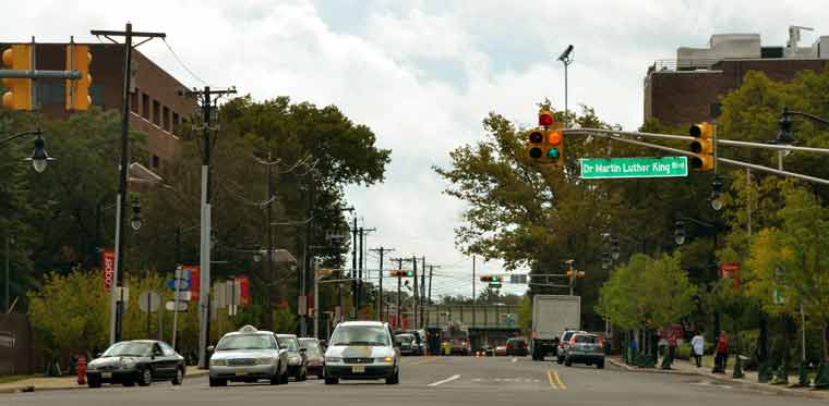 Haddon Avenue looking south from Mickle Street, September 7, 2011