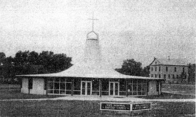 Hope Memorial Baptist Church at the intersection of North 36th Street and Hayes Avenue