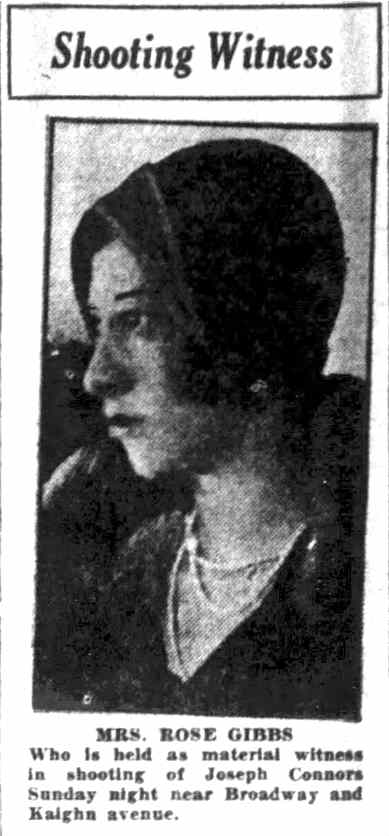 Mrs. Rose Gibbs, shooting witness, 411 Henry Street