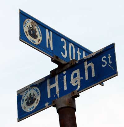 North 30th Street and High Street