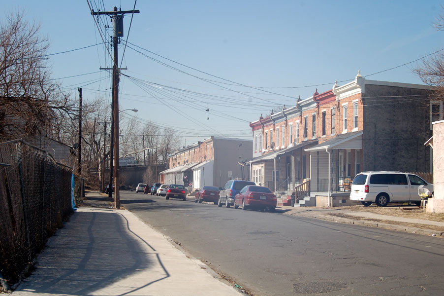 High Street at North 21st Street, February 26, 2009