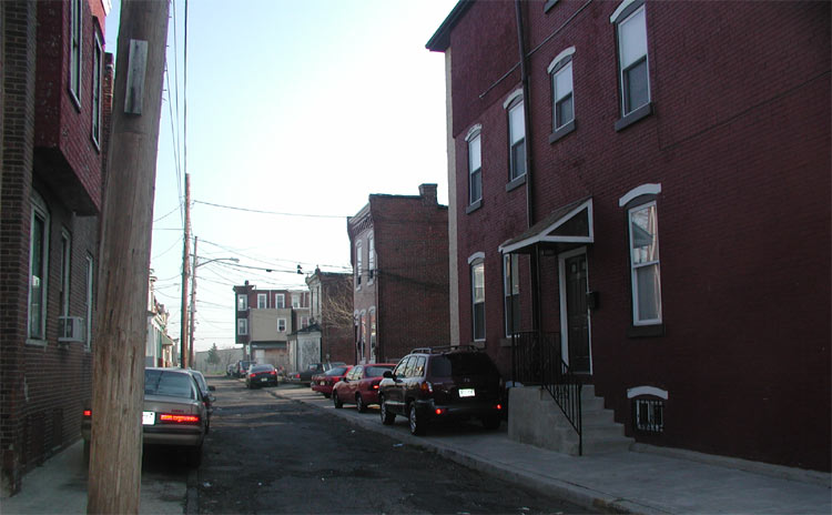800 Block of Howard Street, Looking North, April 18, 2004