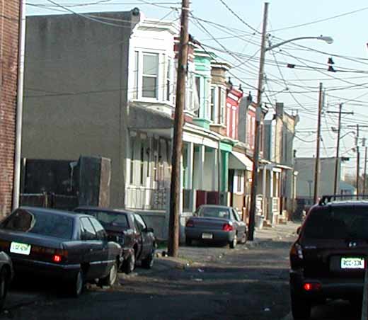 Looking North on Howard Street from State Street, April 18, 2004