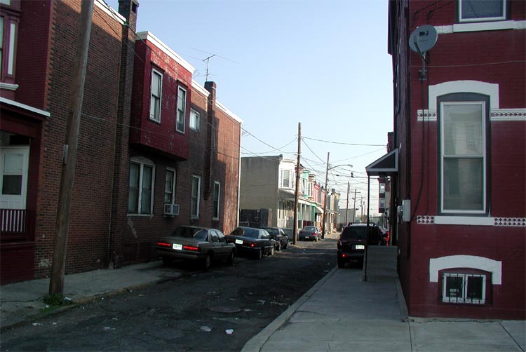 800 Block of Howard Street, Looking North, April 18, 2004