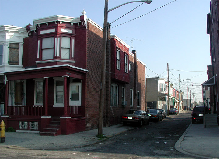800 Block of Howard Street, Looking North, April 18, 2004