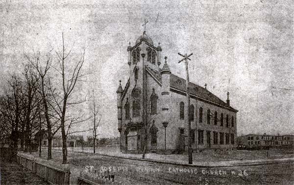 St. Joseph Roman Catholic Church, 2500 Howell Street, early 1900s