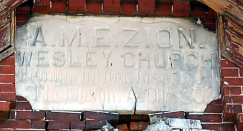 753 Sycamore Street — Wesley A.M.E. Zion Church