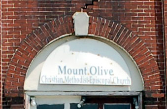 753 Sycamore Street — Wesley A.M.E. Zion Church interior