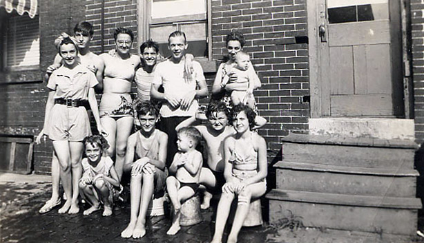 Summer on Howard Street, 1940s