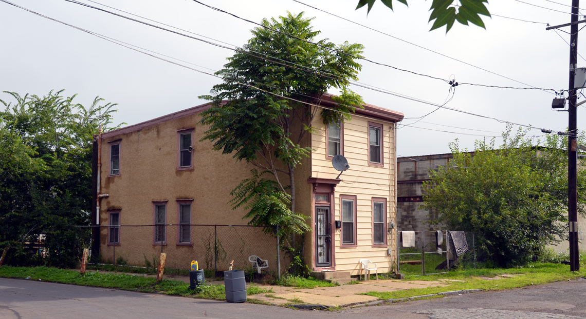 Northeast corner of South 6th Street and Jackson Street, photographed August 26, 2011