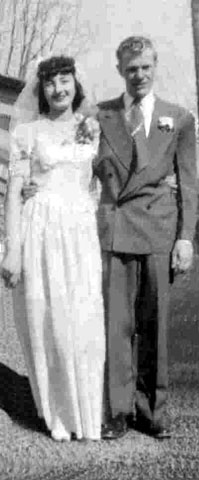 Jim and Elda Bessing, 330 Benson Street, 1948