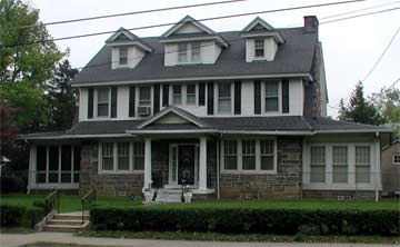 Front view of Charles Kaufmann's home at 1540 Kaighn Avenue