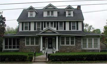 Side view of Charles Kaufmann's home at 1540 Kaighn Avenue