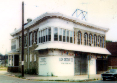 Northeast Corner — 401 Kaighn Avenue. Photo taken July 4, 1974