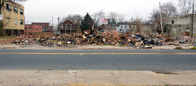 440-444 Kaighn Avenue after the March 6, 2012 fire
