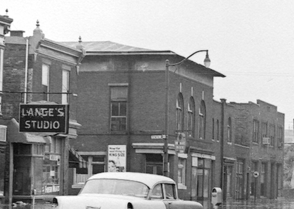 South 9th Street and Kaighn Avenue — 1002 Lange's Studio, 938 Kosciusko Hall, August 11, 1958