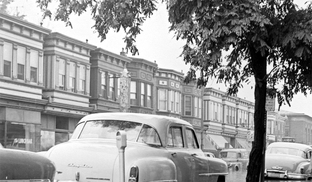 South side of Kaighn Avenue west of 1024, August 11, 1958