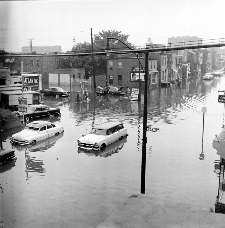 Southwest corner of South 9th Street and Kaighn Avenue, second view, August 11, 1958