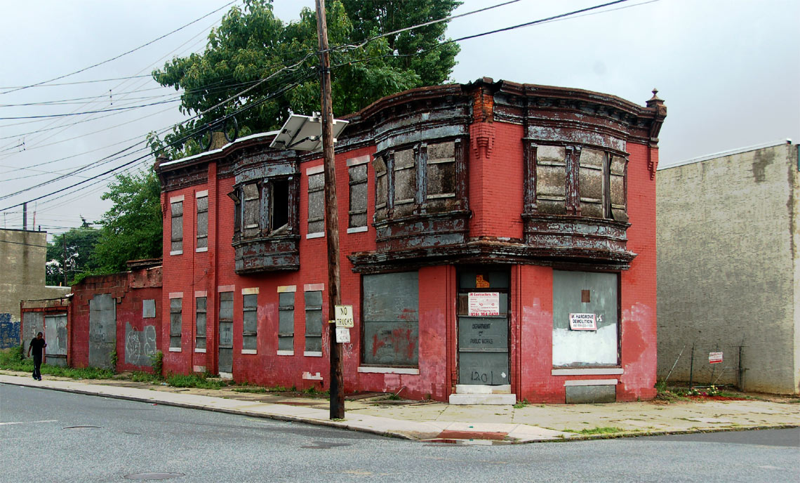 Southwest corner of Louis Street and Kaighn Avenue, 1188 Kaighn Avenue, August 9, 2011