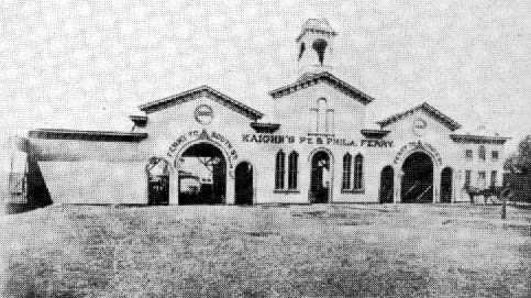 Kaighn Avenue Ferry, Camden NJ — ferry-house built by J.M. Davis prior to 1877