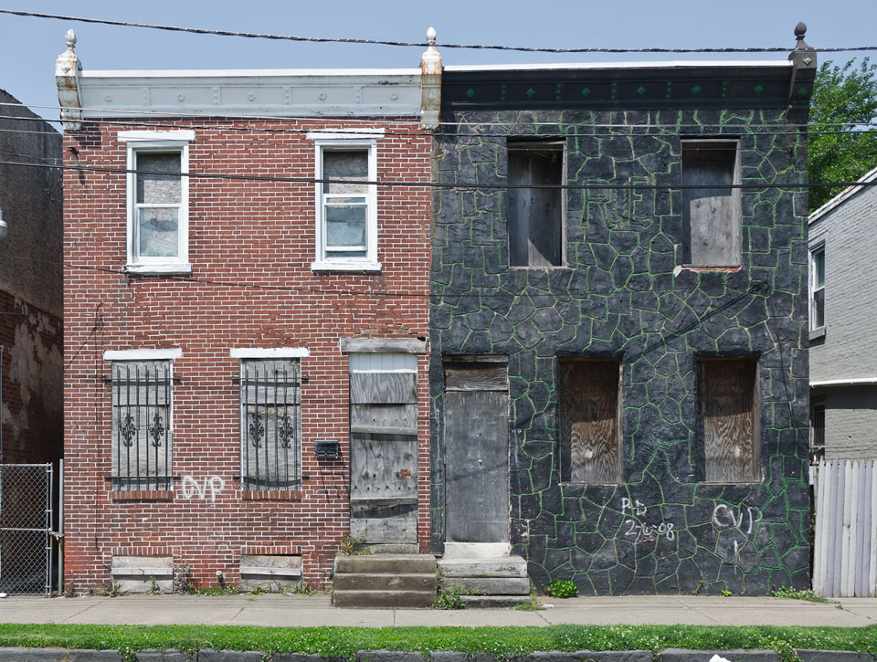 1913 and 1915 Kossuth Street, photograph taken May 29, 2012