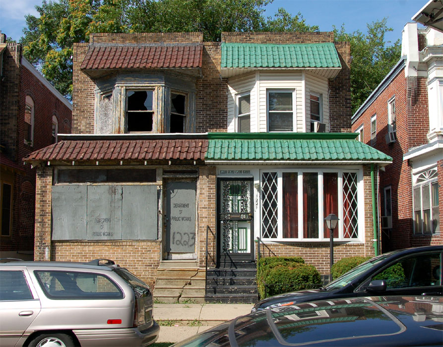 1221 and 1223 Langham Avenue, July 2, 2011 (alternate view)