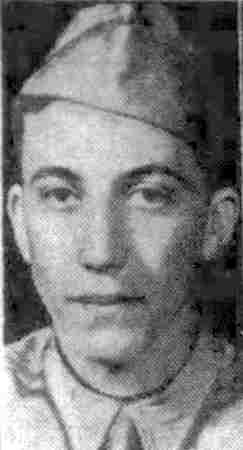 Portrait photograph of Nestore Poponi, 909 Lawrence Street, published in the Camden Courier-Post, October 30, 1943
