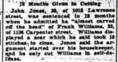 Camden Courier-Post, December 4, 1930 — 1126 Carpenter Street / Frank Williams