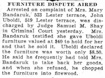 Furniture Dispute Aired — Camden Courier-Post, June 7, 1932