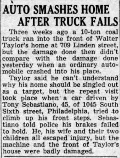 Camden Courier-Post, July 29, 1941 — Walter Taylor, 709 Linden Street