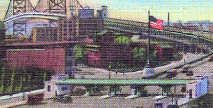 Linden Street, from a 1928 postcard